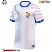 Moške Nogometnih dresov Francija Gostujoči EP 2024 Kratki rokavi